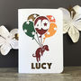Birthday Puppy Personalised Papercut Card, thumbnail 1 of 4