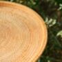 Boho Rattan Eco Friendly Side Table, thumbnail 2 of 5