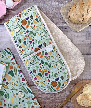 Vegetables Print Oven Glove, 4 of 5