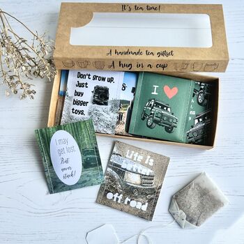 Land Rover Gifts: Land Rover Tea Gift Set, 2 of 12