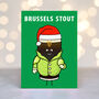 Funny Guinness Christmas Card, thumbnail 1 of 3