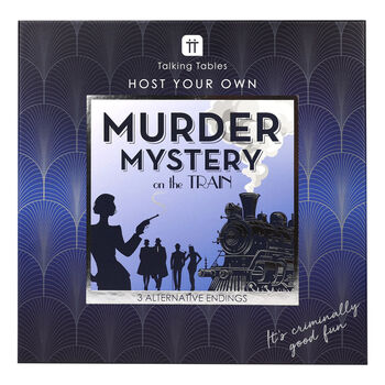 Murder Mystery Train Experience Party Kit Christmas Game, 4 of 5