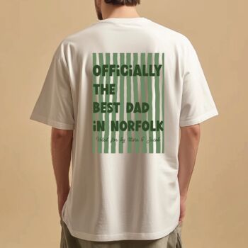 Personalised Officially The Best Dad Graphic T Shirt, 2 of 7