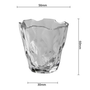 Glass Sake Cup Set Of Two – Rarity, 7 of 7