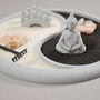 Yin And Yang Japanese Zen Garden Full Kit With Decor Meditation, thumbnail 3 of 11