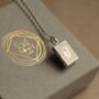 Silver Victorian Book Locket Personalised Gift, thumbnail 12 of 12