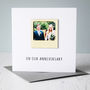 Photo Wooden Frame Personalised Couple Card, thumbnail 1 of 2
