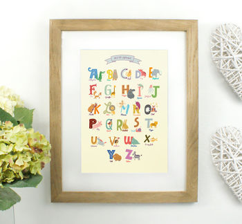 Personalised My First Alphabet Print, 2 of 6
