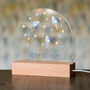 Personalised Space Rocket And Stars Night Light, thumbnail 5 of 6