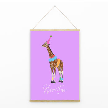 Party Animal Giraffe Print, 6 of 7