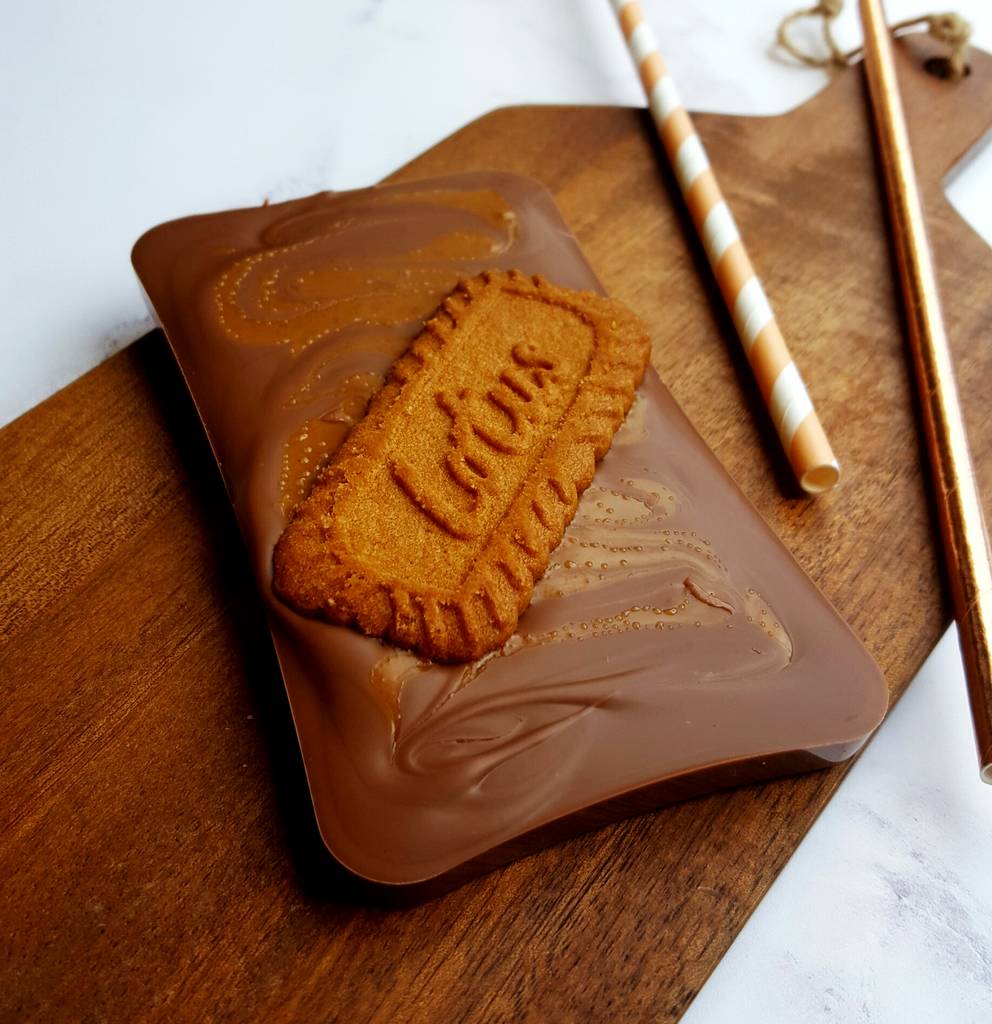 Speculoos Chocolate Slab Bar Gift By Cocoa Delicious Notonthehighstreet Com