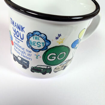 Personalised Driving Instructor Mug, 4 of 11