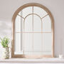 Vintage Indoor Arch Window Mirror, thumbnail 1 of 4