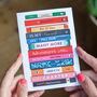 Literary Anniversary Card, thumbnail 2 of 4