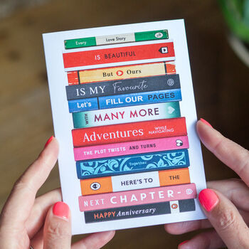 Literary Anniversary Card, 2 of 4