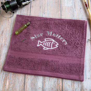 Here Fishy Novelty Fishing Towel, 5 of 7