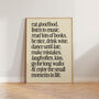 Enjoy The Small Moments In Life Print, thumbnail 4 of 7