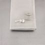 Guitar Cufflinks In Sterling Silver, thumbnail 2 of 2