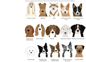 Personalised No.One Dog Dad, Father's Day Wrapping Paper, 6 of 12
