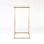 Handmade Side Table In Copper With Acrylic Top, thumbnail 6 of 6