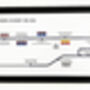 Personalised Single Line Tube Map, thumbnail 6 of 6