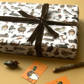 Ducks Of Britain Wrapping Paper Set, 5 of 10