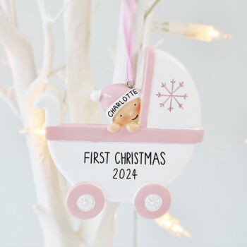 Personalised Christening Decoration, 2 of 3