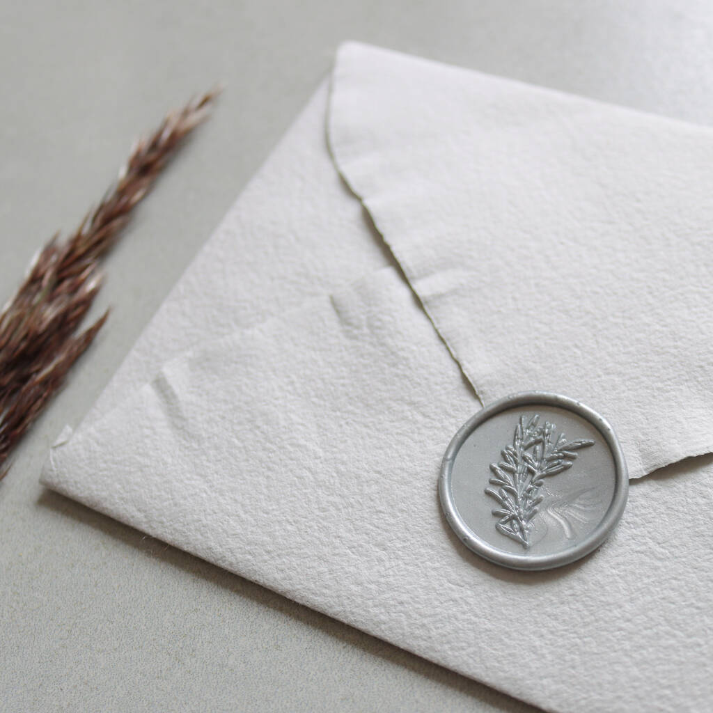 Self Adhesive Olive Branch Wax Seals, 1 of 12