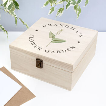 Personalised Flower Gardener's Accessories Box, 2 of 7