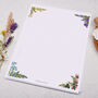 A4 Letter Writing Paper With Wild Flowers, thumbnail 3 of 4