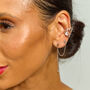Tall Splash Ear Cuff, thumbnail 3 of 4