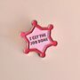 Get The Job Done Enamel Pin Inspired By Chappell Roan, thumbnail 1 of 4