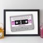 50th Birthday Print Songs On The Day You Were Born 1976, thumbnail 9 of 12