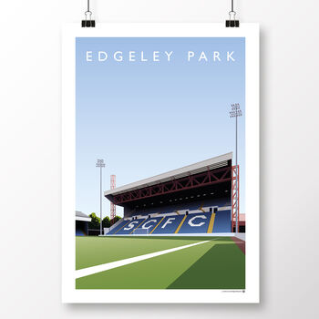 Stockport Edgeley Park Poster, 2 of 8