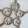 Handmade Pottery Brown/ Cream Textural Spoon, thumbnail 4 of 8