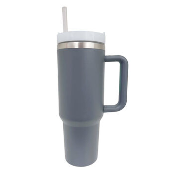 Double Wall Generous 40oz Travel Cup – Grey, 3 of 5