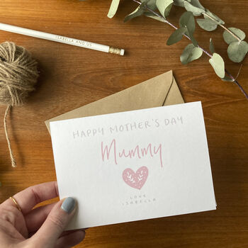 Personalised Mother's Day Card For Mummy, 3 of 4