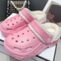 Lined Fluffy Crocs, thumbnail 2 of 4