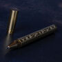 Botanical Engraved Brass Ball Point Pen, thumbnail 1 of 6