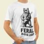 Feral, Old And Loud Bear T Shirt – Organic Cotton Guitar Gift For Dad, thumbnail 6 of 9