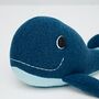Blue Whale Soft Toy Handmade And Personalised, thumbnail 4 of 7