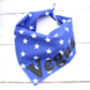 Personalised Blue Star Celebration Dog Bandana, thumbnail 1 of 2