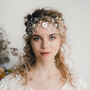 Large Statement Bohemian Wedding Headpiece Katya, thumbnail 9 of 10