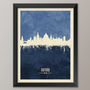 Oxford Skyline Print And Box Canvas, thumbnail 1 of 6