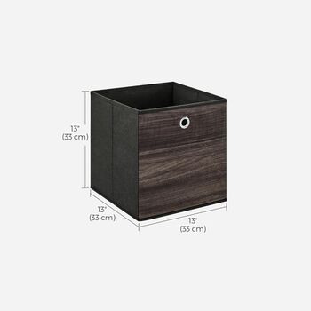 Six Pack Collapsible Storage Boxes With Handles, 2 of 10