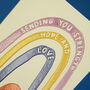 'Sending You Hope And Strength' Thinking Of You Card, thumbnail 2 of 2