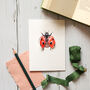 Ladybird Pop Out Watercolour Card, thumbnail 1 of 2