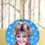 Jessica Fletcher Christmas Tree Decoration – Murder She Wrote Bauble, thumbnail 3 of 6