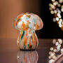 Orange And Mint Mushroom Table Lamps, thumbnail 5 of 8