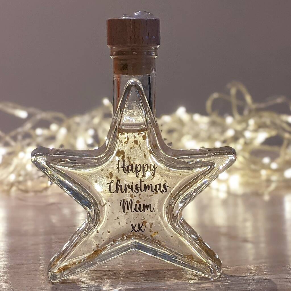 Personalised Christmas Gin Star, 1 of 10